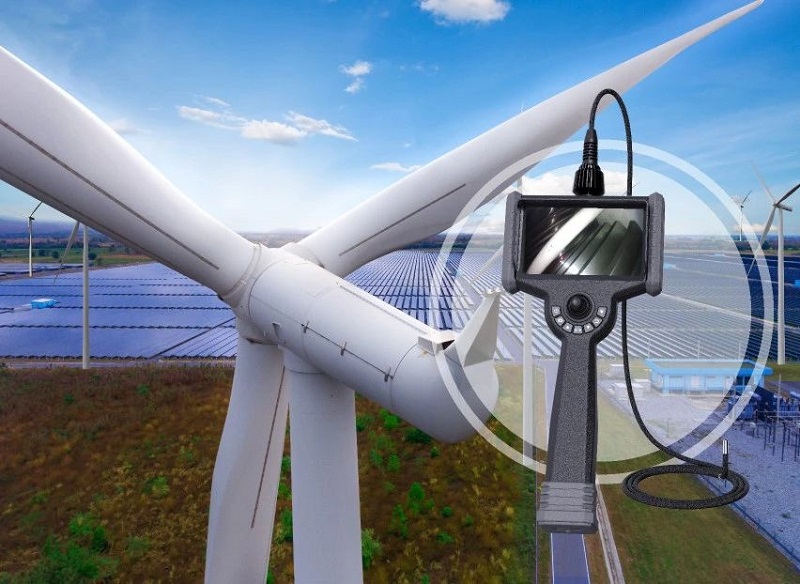 能源電力行業(yè)無損檢測丨深圳微視工業(yè)內(nèi)窺鏡保障風(fēng)力發(fā)電安全運(yùn)行